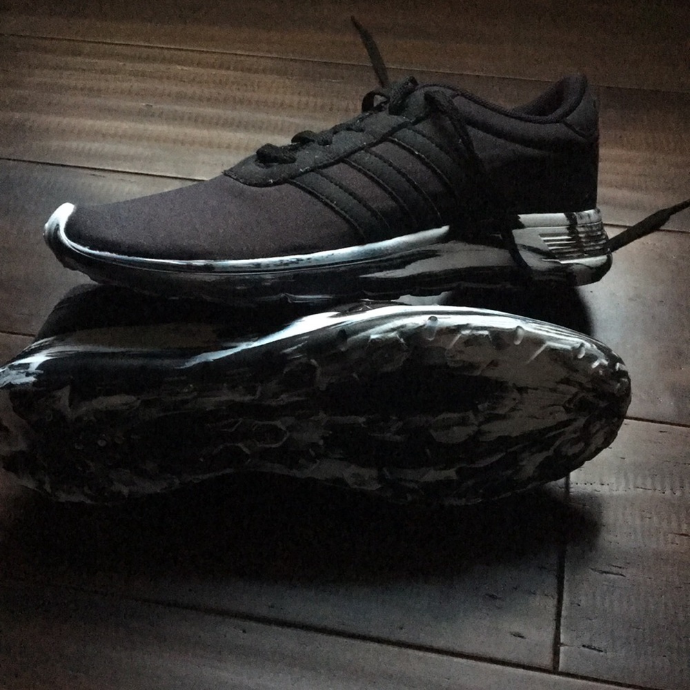 Adidas CloudFoam marbled sneakers